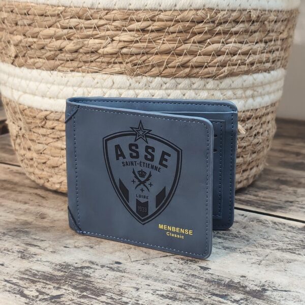 Portefeuille ASSE en cuir PU gravé laser - DECOMOVE