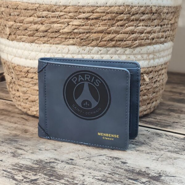 Portefeuille PSG en cuir PU gravé laser - DECOMOVE