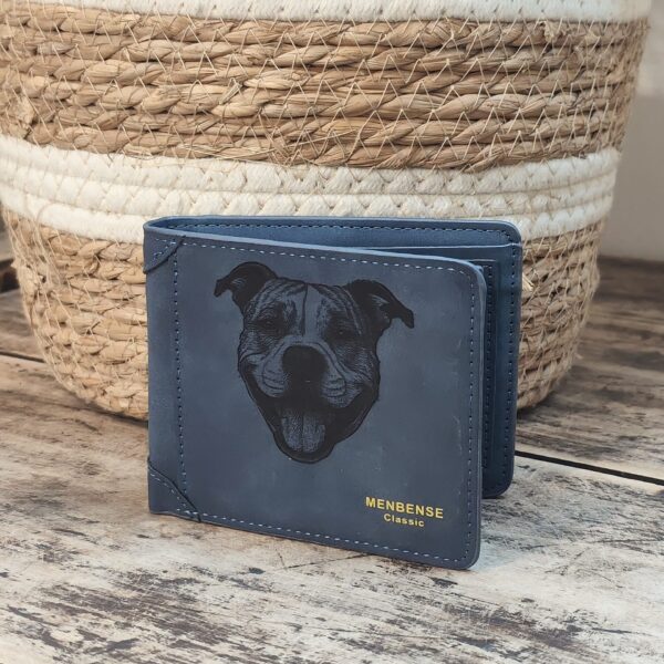 Portefeuille Staffordshire en cuir PU gravé laser - DECOMOVE