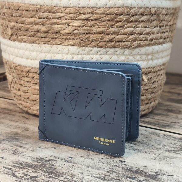 Portefeuille KTM en cuir PU gravé laser - DECOMOVE