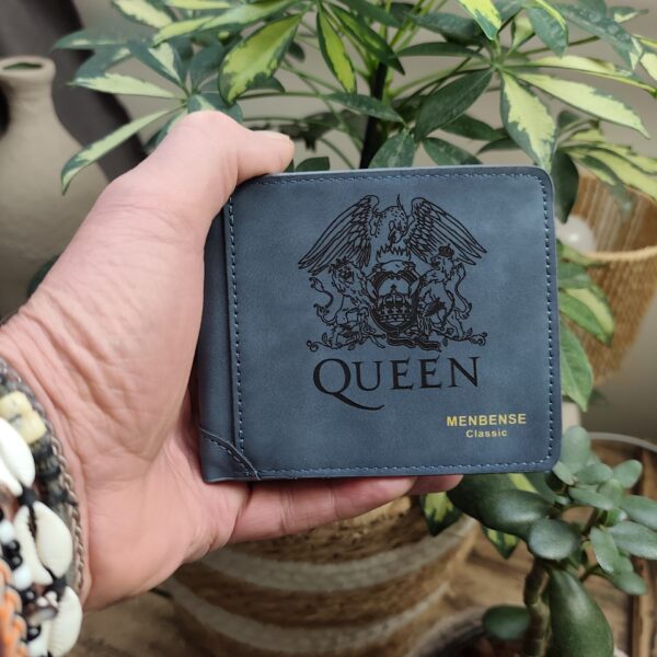 Portefeuille QUEEN en cuir PU gravé laser - DECOMOVE