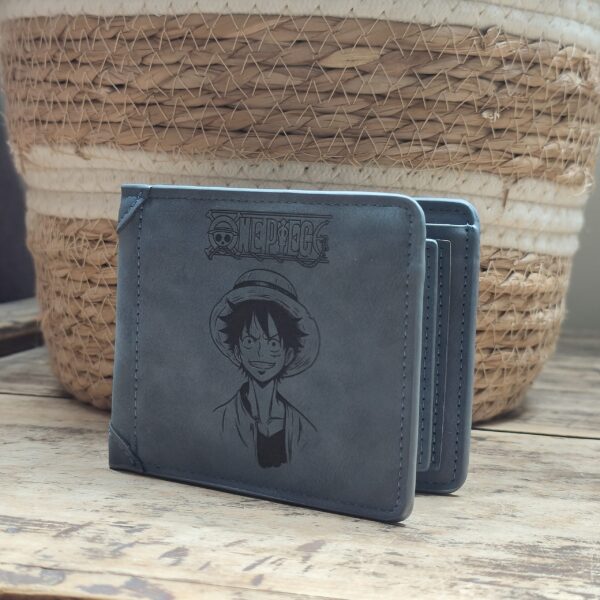Portefeuille ONE PIECE en cuir PU gravé laser - DECOMOVE