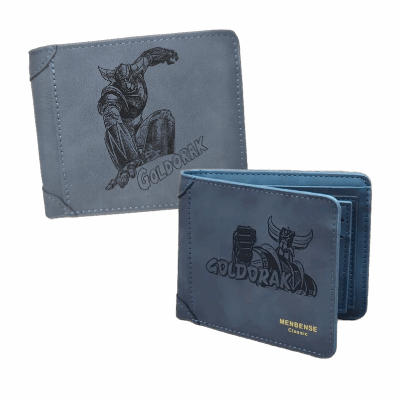 Portefeuille Pack Goldorak en cuir PU gravé laser - DECOMOVE